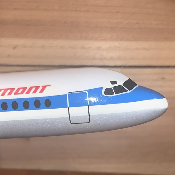 Piedmont Airlines Fokker F28-1000 Fellowship Plane N280N Pacemaker Desk Model - Picture 10 of 16